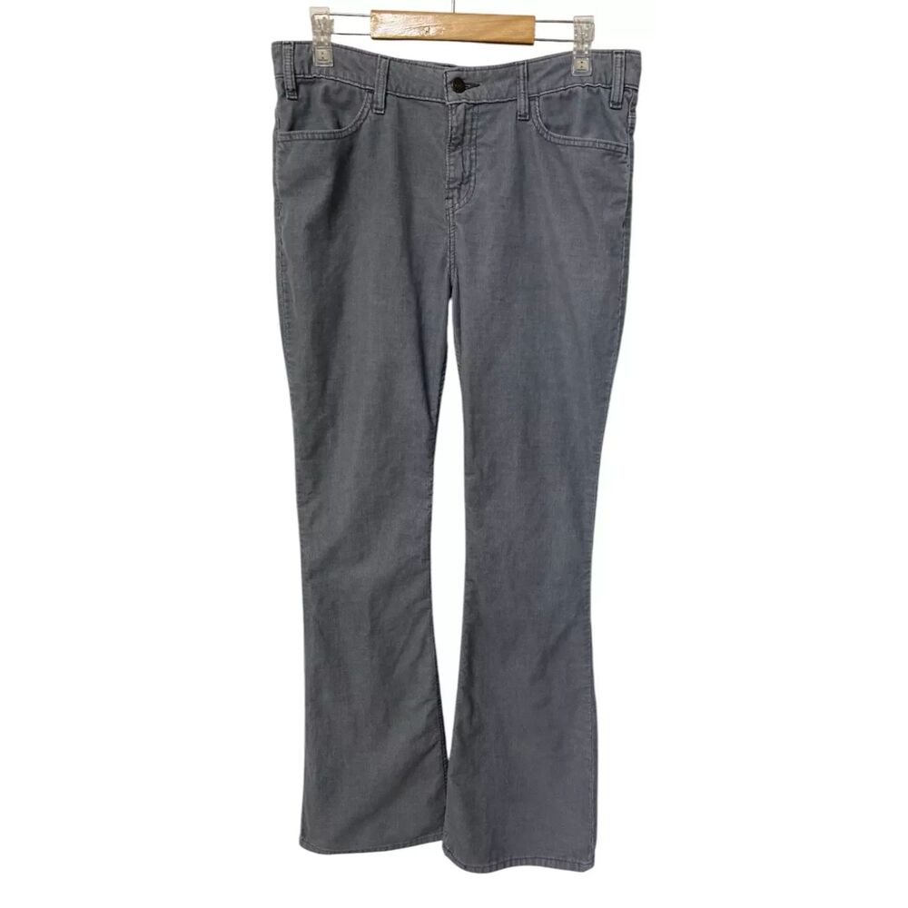 VTG Levis Jeans Size 31 (32x34) Grey Corduroy Boot Cut Mid Rise